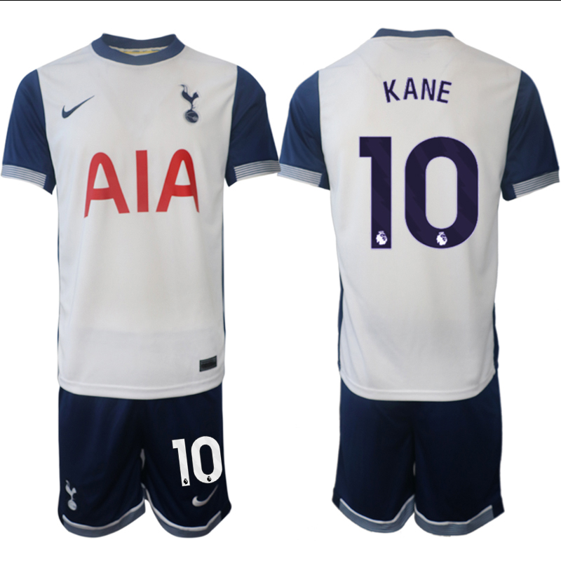 Men 2024-2025 Club Tottenham home White 10 Soccer Jersey